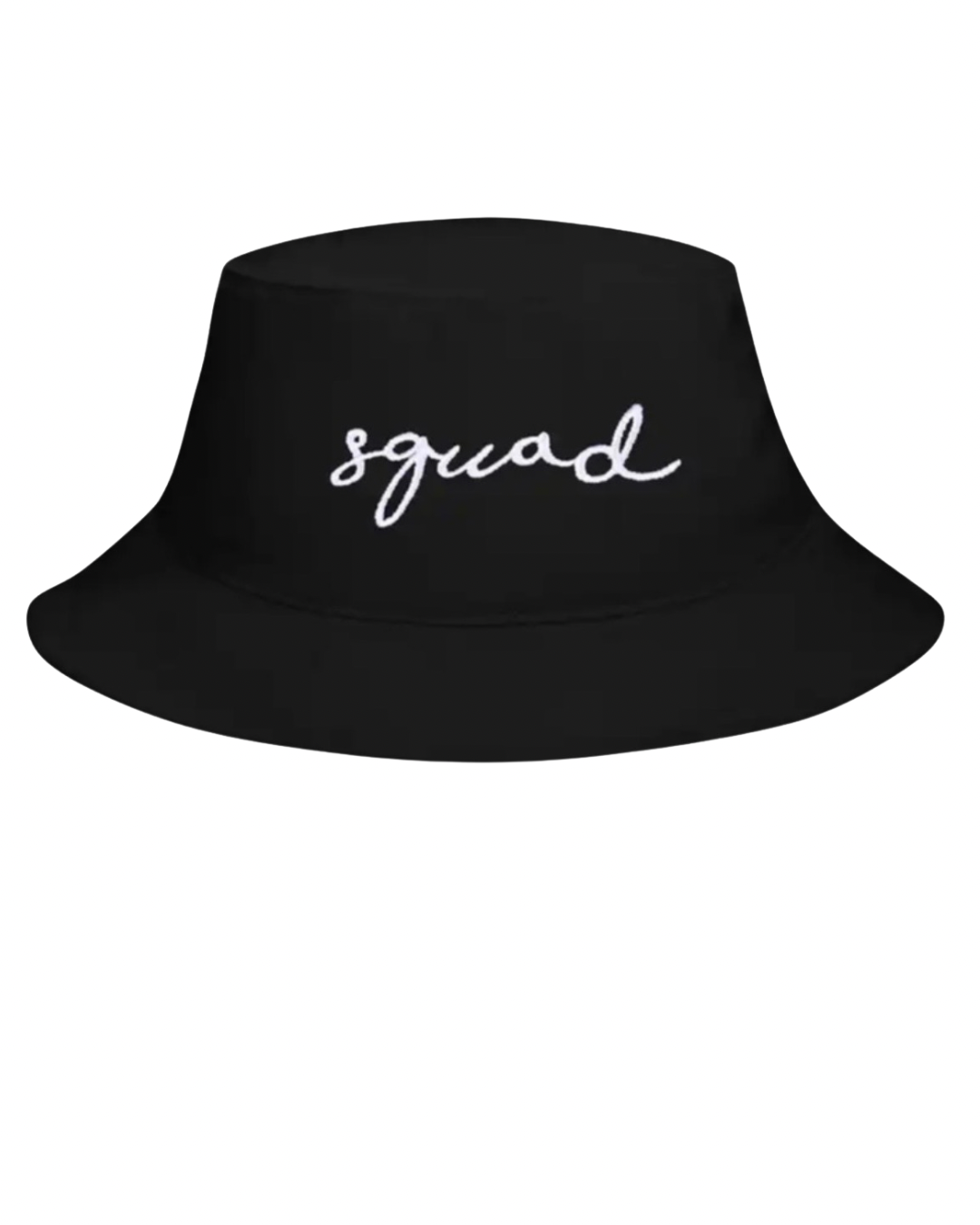 Gorro bucket hat con bordado manuscrito. Entrega 15 a 20 días hábiles.