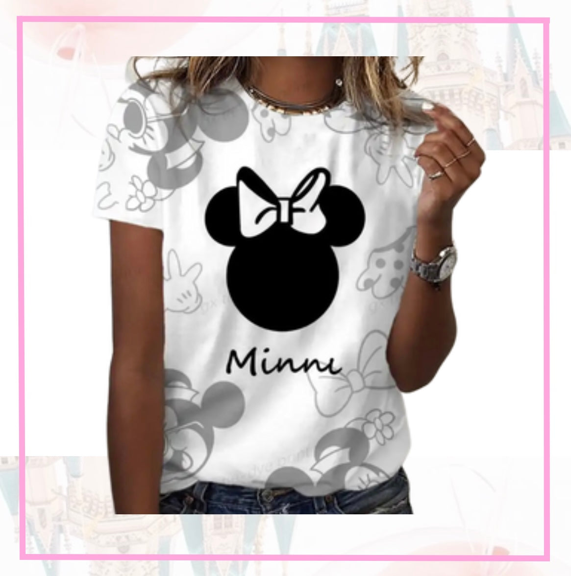 Playeras de mimi y mickey fashion