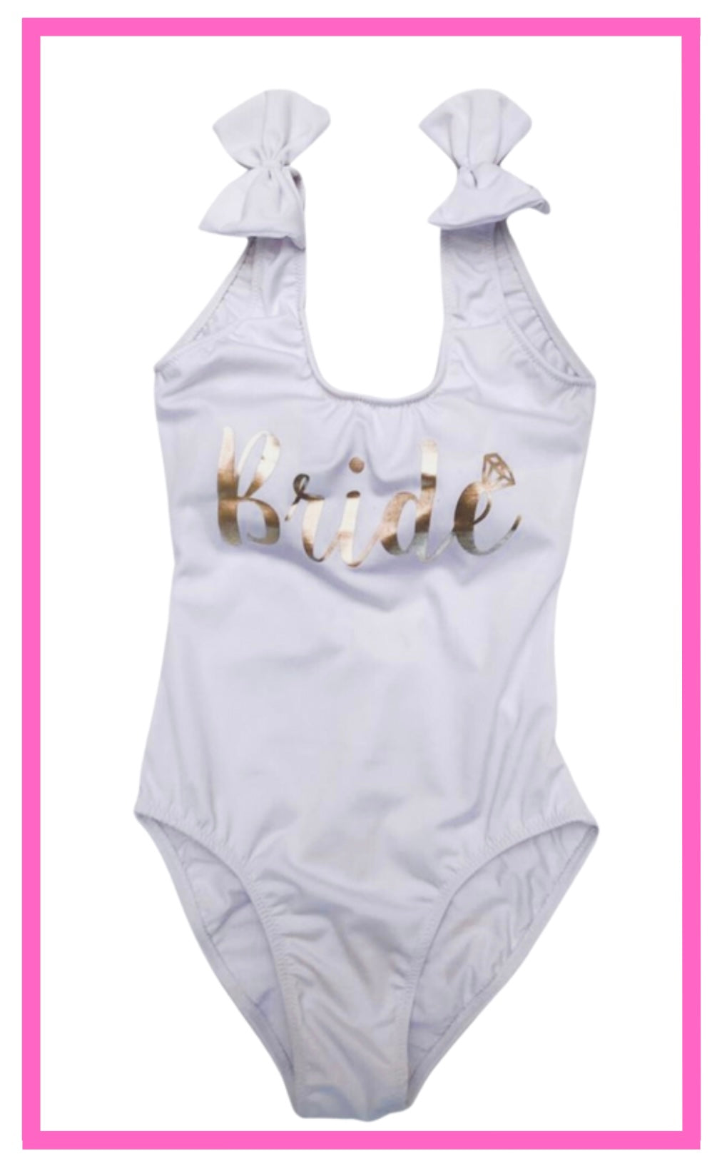 *TELAS GLITTER FORMA 2* Traje de baño completo clásico con escote a media espalda y moños en tirantes