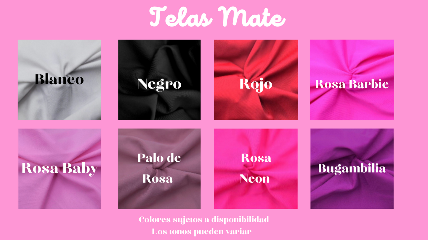 *TELAS MATE FORMA 1* Traje de baño completo clásico con escote a media espalda