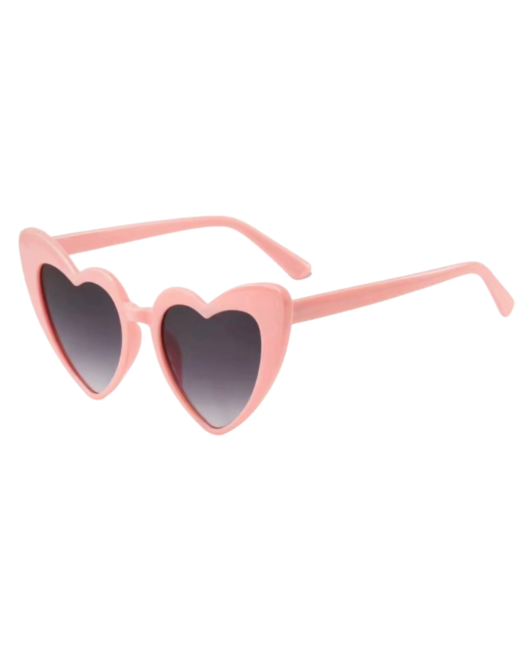 Lentes de corazón de mica negra.             Entrega de 2 a 5 días hábiles.