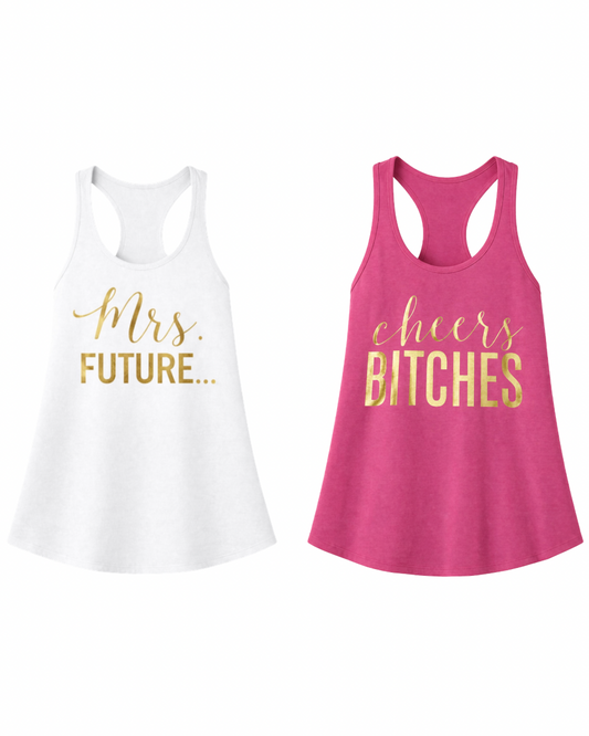 Playera tanktop de tirantes y resaque en espalda.