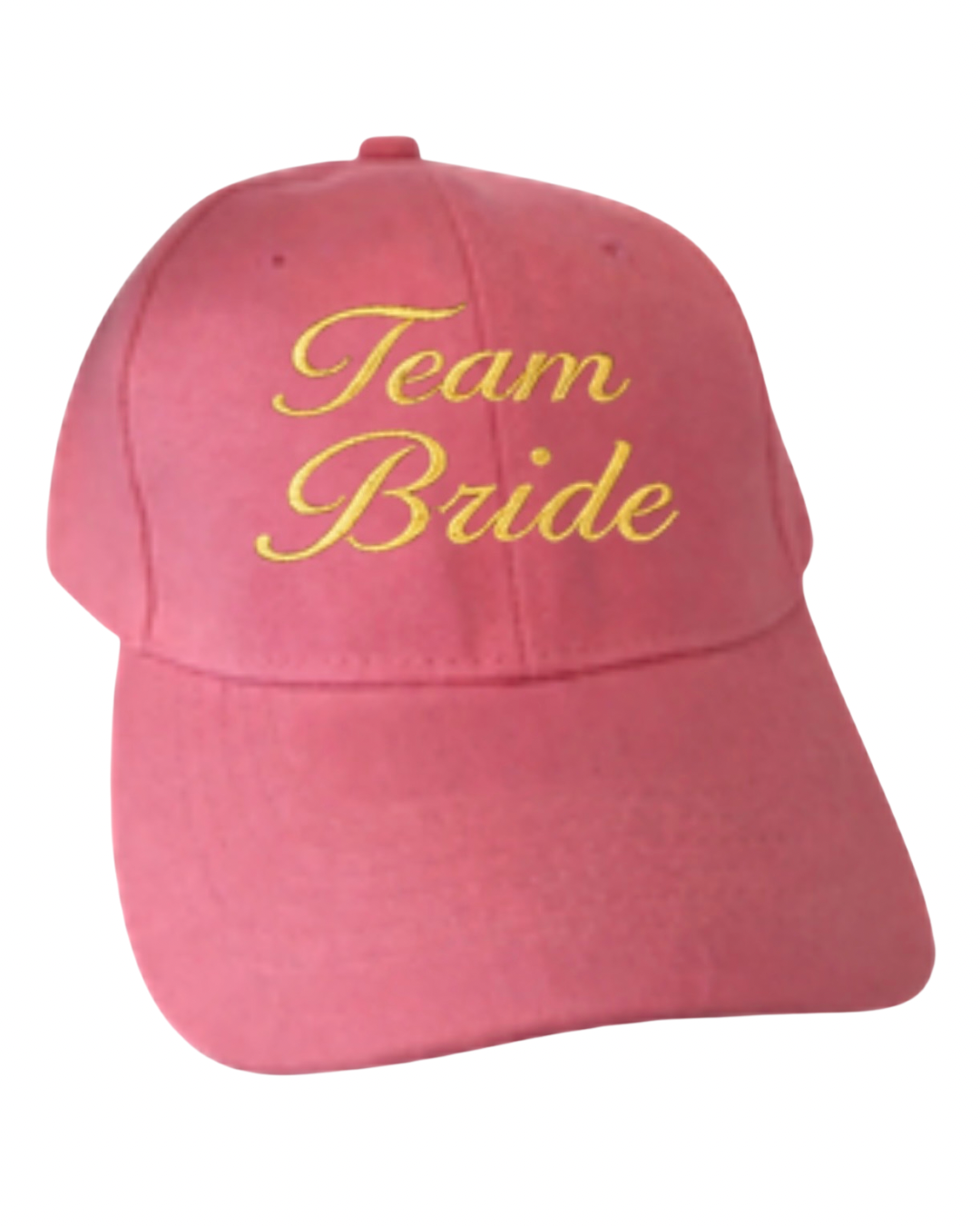 Gorra ajustable de frase bordada Team Bride.                                                Entrega 2 a 5 días hábiles.