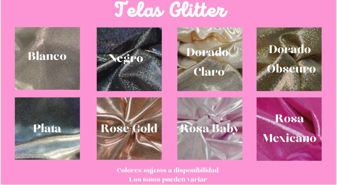 *TELAS GLITTER FORMA 6 FLORES*    Bikini de 2 piezas con tirantes de aplicación de flores